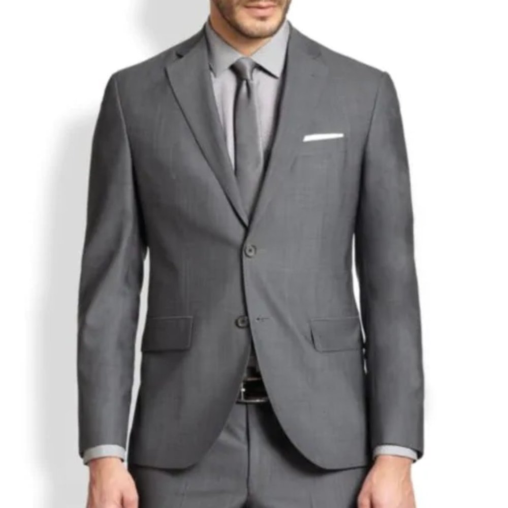 Saks Fifth Ave Wool Sportcoat Made in USA Sz XL